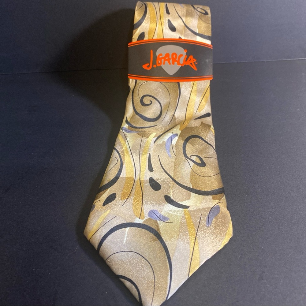J. Garcia Tie Modern Furniture Collection Fifty‎ 100% Silk Abstract Art Nwt